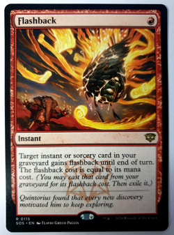 Flashback - Rare - MTG Secrets of Strixhaven - 0115 NM - Image 1