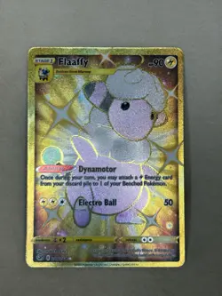 Pokemon Fusion Strike Gold Secret Rare Card Flaafy 280/264 - Image 2