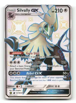 Silvally GX SV79/SV94 - Hidden Fates Shiny Vault - Pokemon Card NM/M - Image 1