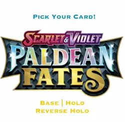 Pokemon TCG Paldean Fates - Individual Cards - Common , Holo, Reverse Holo - Image 1