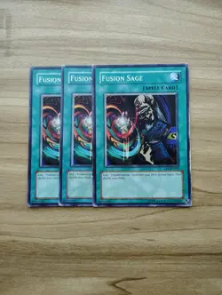 Yu-Gi-Oh! - Fusion Sage - 3X - Full Playset - Image 1