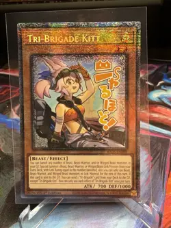 Tri-brigade Kitt RA05-en098 Starlight Rare Yu-Gi-Oh Rarity Collection 5 - Image 1
