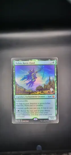 Nylea, Keen-Eyed FOIL PROMO card Theros Beyond Death #185 Magic the Gathering - Image 1