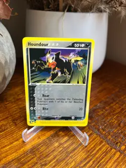 Vintage Pokemon Card - Houndour 59/97 - Dragon - Image 1