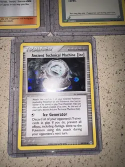 Pokemon TCG 3 Card Lot Holo Trainer Misty Professor Oak Ancient TM [Ice] - Image 3