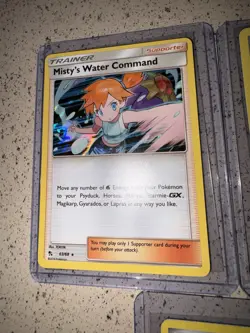 Pokemon TCG 3 Card Lot Holo Trainer Misty Professor Oak Ancient TM [Ice] - Image 4