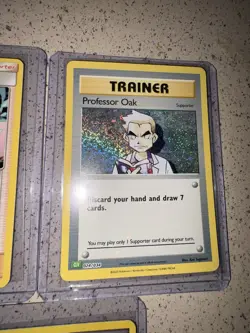 Pokemon TCG 3 Card Lot Holo Trainer Misty Professor Oak Ancient TM [Ice] - Image 5