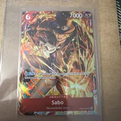 Sabo (Illustration Box Vol.5) OP05-007 One Piece Promotion Cards Foil - Image 1