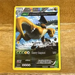 Pokemon Roaring Skies Dragonite Holo Card 52/108 Rare - Image 1