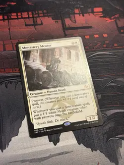 Magic the Gathering MTG Monastery Mentor (20) Fate Reforged LP - Image 3