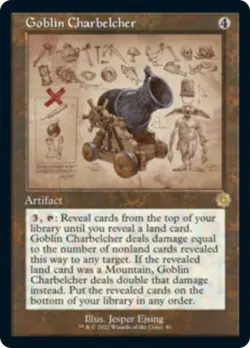 MTG Goblin Charbelcher (Schematic) - 81 / English / Near Mint - Image 1