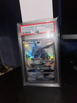 Pokemon PSA 10 Shiny Rayquaza GX 177a/168 Hidden Fates Premium Collection Promo - Image 1