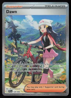 Dawn 129/094 Special Illustration Rare Phantasmal Flames Pokemon Near Mint - Image 1