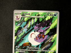 Pokemon Card TCG - Arbok 176/162 - Temporal Forces - Illustration Rare - NM ⭐ - Image 2