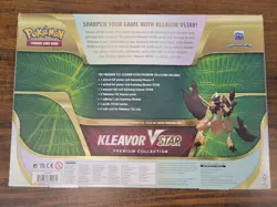 Pokemon Kleavor VSTAR Premium Collection Factory Sealed - 5 packs - Image 4