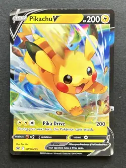 Pikachu V - SWSH285 - Sword & Shield Black Star Promo - Pokemon TCG - Image 1