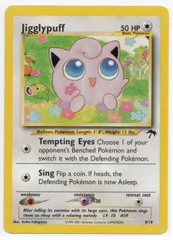2001 Pokemon Jigglypuff Southern Islands Non Holo 08/18 - Image 1