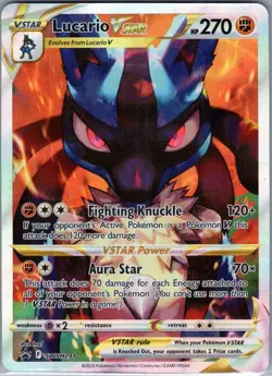 Lucario VSTAR SWSH291 SWSH: Sword & Shield Promo Cards - Pokemon Card - NM - Image 1