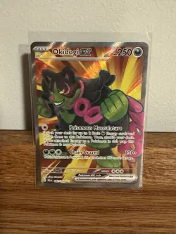 Pokemon Okidogi EX Ultra Rare Holo 082/064 Sv: Shrouded Fable - Image 1