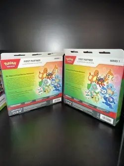 Pokemon First Partner Illustration Collection Series 1 Bundle (2 Boxes) Sealed - Image 3