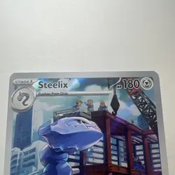 Steelix 208/182 Pokemon TCG Scarlet & Violet: Paradox Rift Holo - Image 2