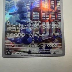 Steelix 208/182 Pokemon TCG Scarlet & Violet: Paradox Rift Holo - Image 3