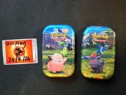 2 x Ascended Heroes Mini Tins Brand New & Sealed Pokemon TCG - Image 1