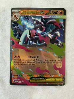 Mega Charizard X Ex 029 & Mega Charizard Y Ex 030 Black Star Promo Pokemon - Image 4