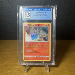 2017 Pokemon Shining Legends Shining Ho-Oh #SM70 Black Star Promo *CGC 8.5* - Image 1