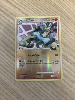 Lucario C 31/147 Supreme Victors Reverse Holo Pokemon Mid Era NM/LP Condition - Image 1