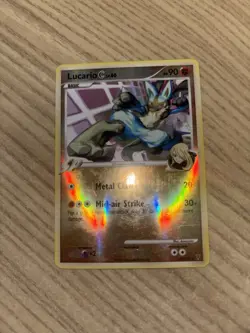 Lucario C 31/147 Supreme Victors Reverse Holo Pokemon Mid Era NM/LP Condition - Image 2