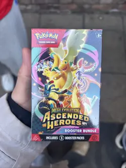 Pokemon TCG:Mega Evolution-Ascended Heroes Booster Bundle New & Sealed In Hand! - Image 1