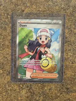 Pokemon Dawn Trainer Supporter Ultra Rare Full Art Holo 118/094 English - Image 1