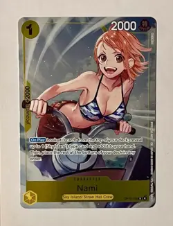 One Piece TCG Nami (OP15-108) Dash Pack Adventure On Kami’s Island English NM - Image 1