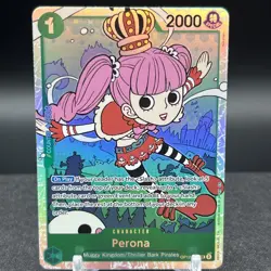Perona OP12-034 SR Foil Legacy of Master One Piece Card - Image 1