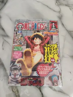 One Piece Magazine Vol.20 2025 + Luffy Promo ST21-014 Card | Sealed | Japan | - Image 1