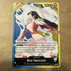 Boa Hancock L The Azure Sea's Seven OP14-041 English NM "One Piece" - Image 1