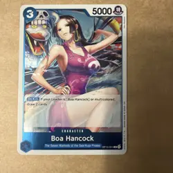 One Piece TCG Boa Hancock OP13-051 Carrying On His Will Foil - Image 1