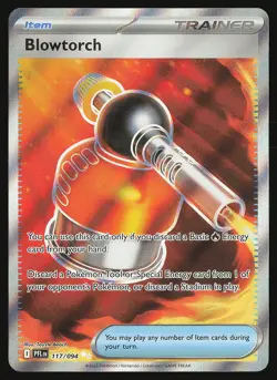 ME02: Phantasmal Flames Blowtorch #117/094 Ultra Rare Pokemon Card - Image 1