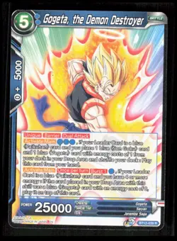 Dragon Ball Super - Gogeta, the Demon Destroyer - BT12-039 Rare Card CB-1-3-F-3 - Image 1