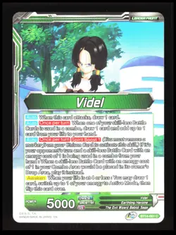 Dragon Ball Super - Videl, the Town's Heroine - BT14-061 Leader Card CB-1-4-A-8 - Image 2