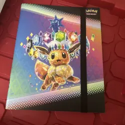 Pokemon Prismatic Evolutions Binder With Eeveelutions - Image 1