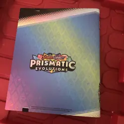Pokemon Prismatic Evolutions Binder With Eeveelutions - Image 3
