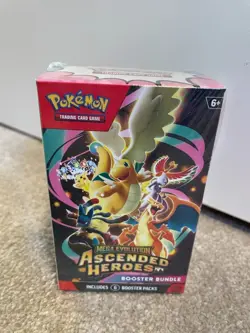 [NEW] Pokemon TCG: Mega Evolution—Ascended Heroes Booster (6 Packs) - Sealed - Image 2