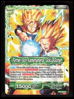 Dragon Ball Super - Father-Son Kamehameha Goku & Gohan - BT2-069 Card CB-1-3-F-8 - Image 1