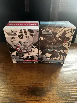 Pokemon TCG Black Bolt & White Flare Booster Bundle Set Lot of 2 Sealed New - Image 1