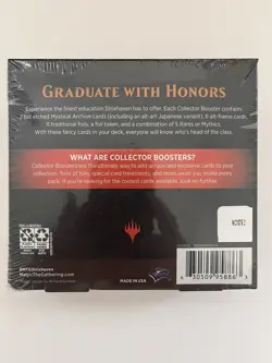 MTG - Strixhaven School of Mages Collector's Booster Box Factory Sealed - Image 2