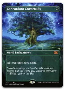 Concordant Crossroads (Borderless) #367 (NM) Double Masters 2022 2X2 Magic MTG - Image 1