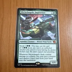 Michelangelo Improviser - TMNT - Teenage Mutant Ninja Turtles MTG Magic - Image 1