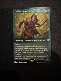 Halana, Kessig Ranger (Foil Etched) Commander Legends Foil - Image 1